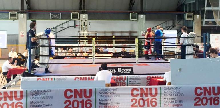 Un momento dell'incontro finale