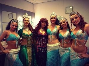 Jillina_Silvia e BDE CAST backstage