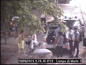 foto n.2 controllo campo di marte 20.08.16 identificazione proprietario cane aggressore